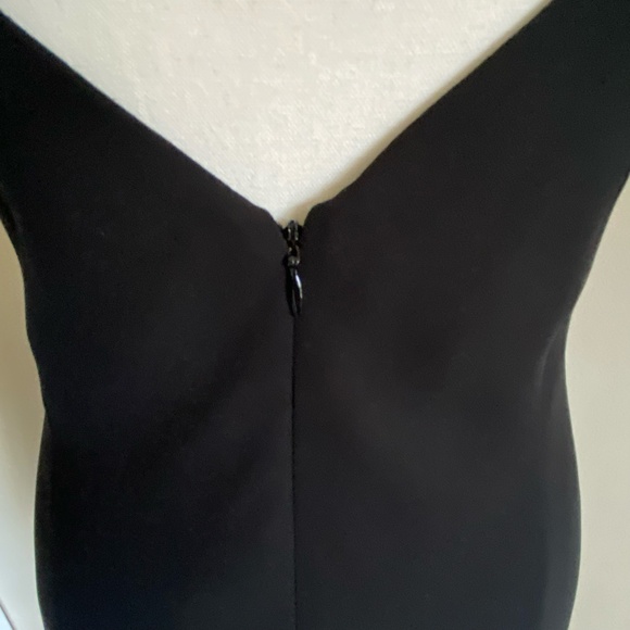 Evan-Picone Vintage Black Halter Style Party Vacation Dress- Sz- 8 - Picture 9 of 15